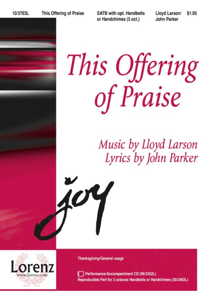 This Offering Of Praise